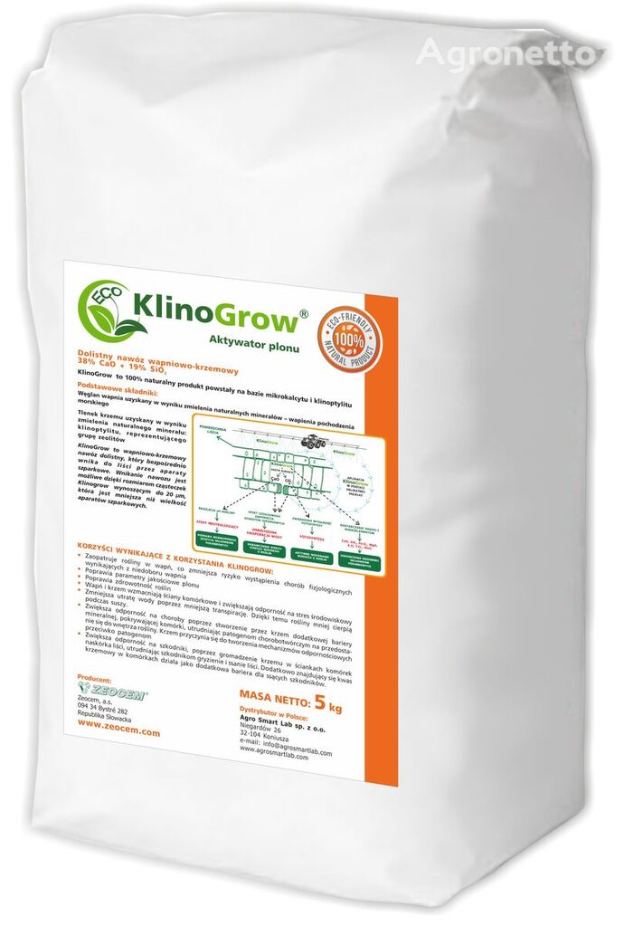 KLINO GROW kalcija-silīcija mēslojums 5kg