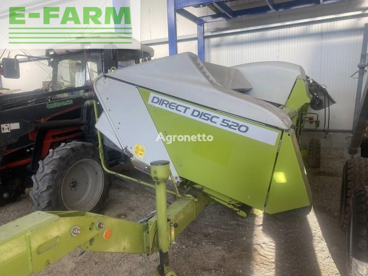 Claas direct disc 520 typ 492 contour graudu heders