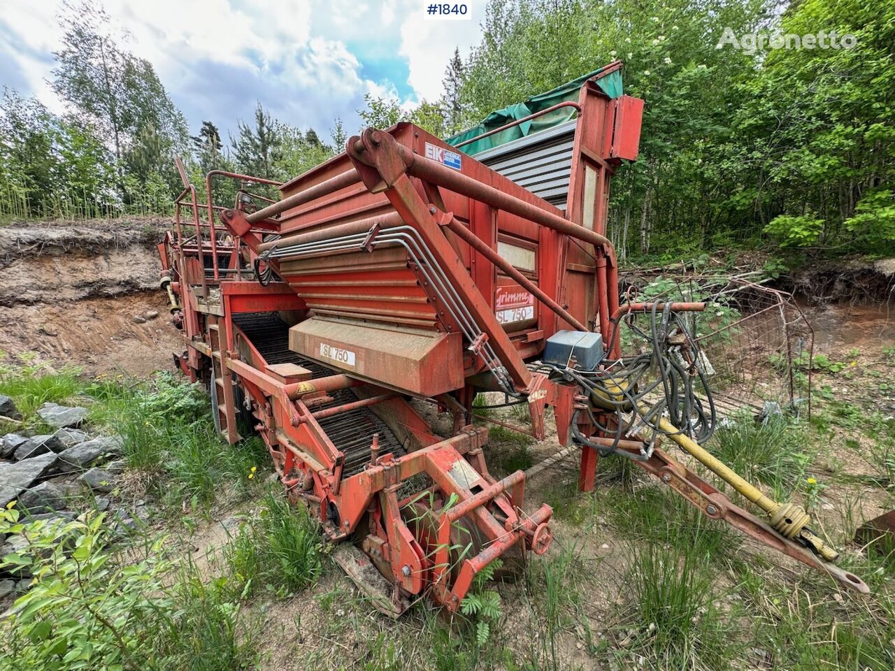 камнеуборочная машина Grimme SL 750 Potetopptaker