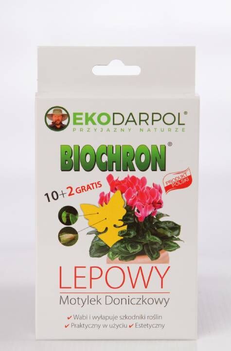 новый инсектицид Biochron Lepowy Motyl Doniczkowy 10 SZT. + 2 SZT. GRATIS