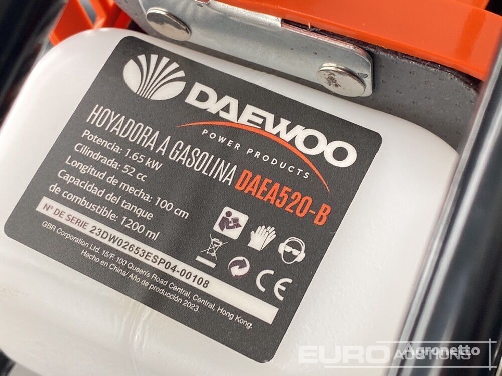 jauns Daewoo DAEA520-B dārza zemes urbis