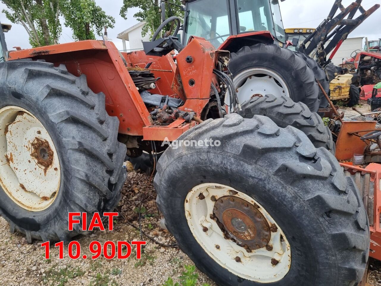 трактор колесный FIAT 110-90DT para peças по запчастям