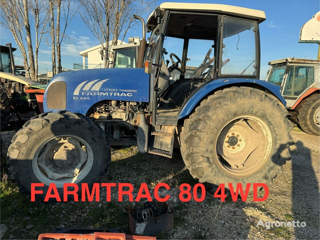 трактор колесный Farmtrac 80 4W